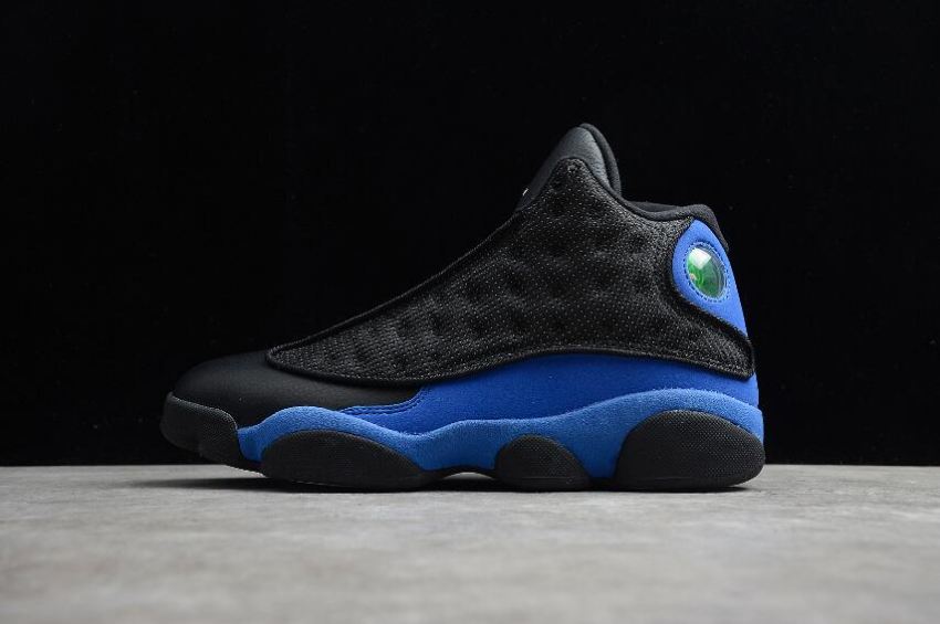 Women's Air Jordan 13 Retro Black White Hyper Royal 414571-040 Basketball Shoes