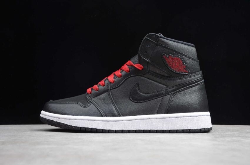Men's Air Jordan 1 Retro High OG Black Gym Red Black White Basketball Shoes