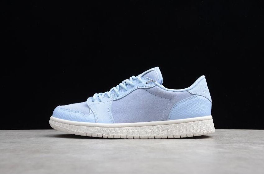 Women's Air Jordan 1 Retro Low NS Royal Tint Phantom Basketball Shoes