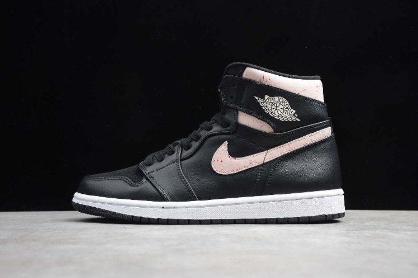 Women's Air Jordan 1 Retro Black Silt Red Rush Maroon Basketball Shoes