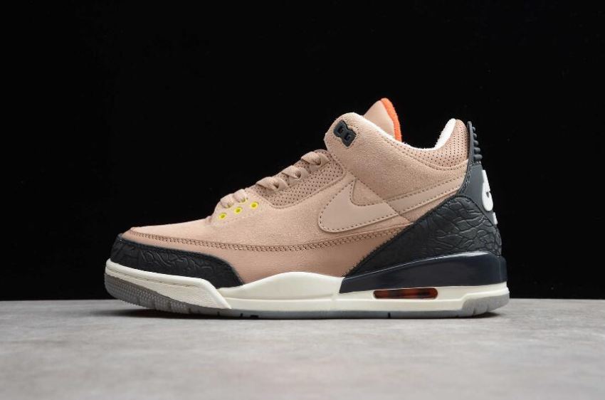 Women's Air Jordan 3 Retro JTH NRG Bio Beige Camellia Basketball Shoes