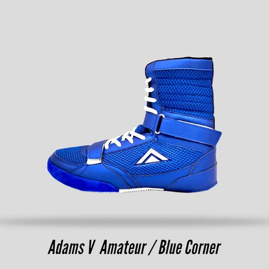 Adams Boxing Amateur Boots-Blue Corner | Quick Ship