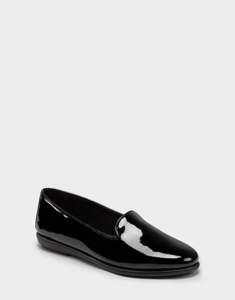 Aerosoles Women's Betunia Black Patent Loafer