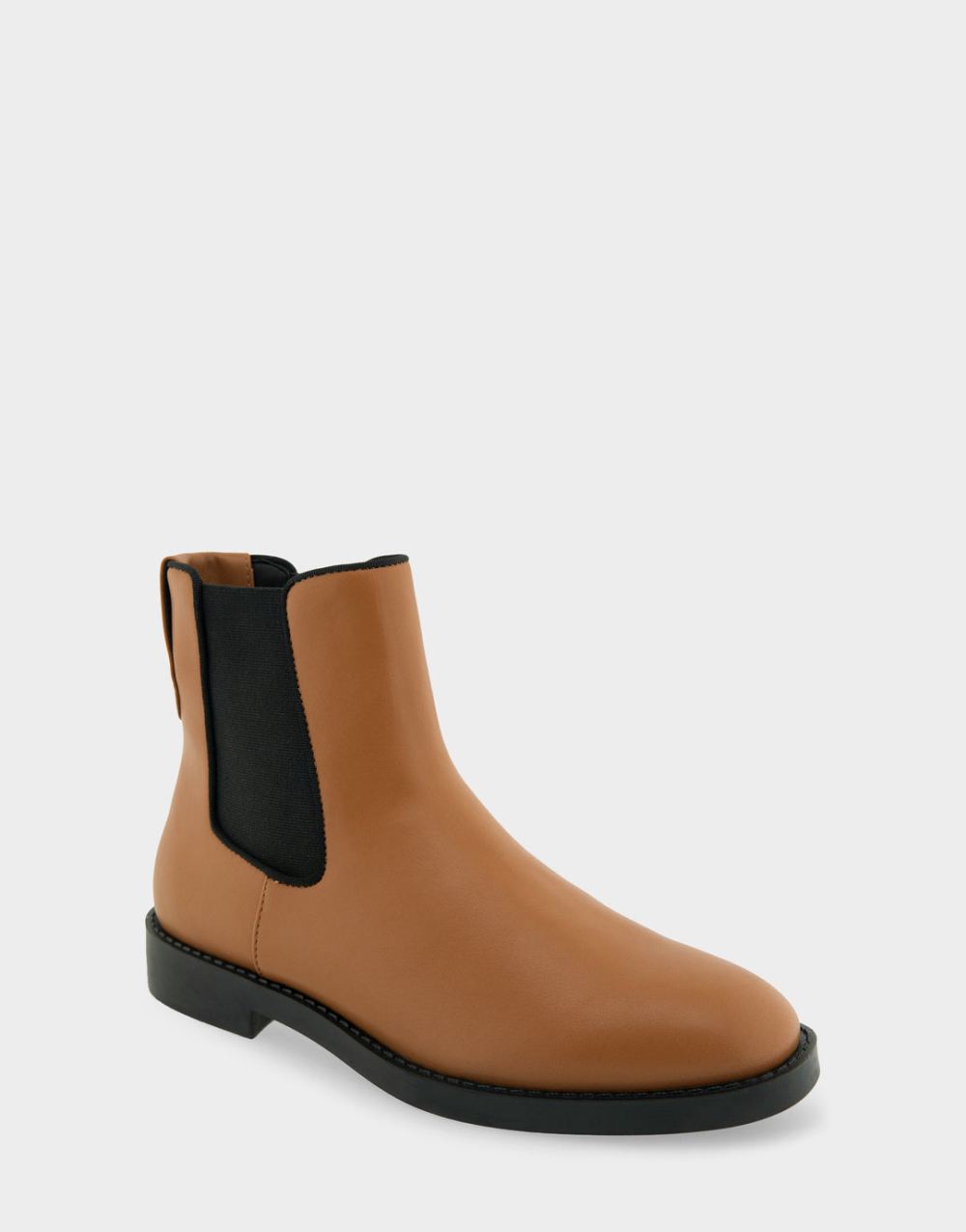 Aerosoles Women's Tropea Tan Faux Leather Ankle Boot