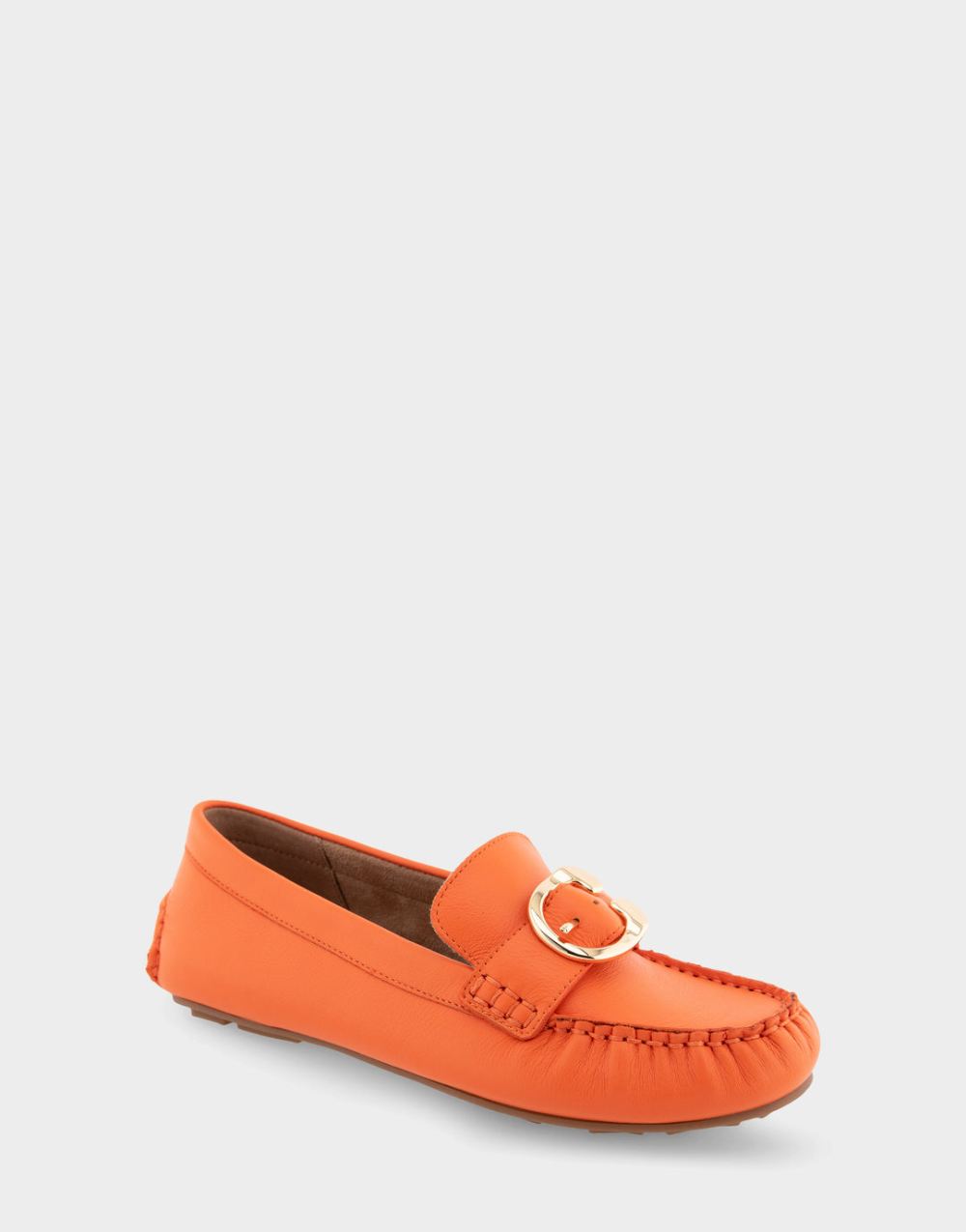 Aerosoles Women's Case Mandarin Leather Ornamented Driver