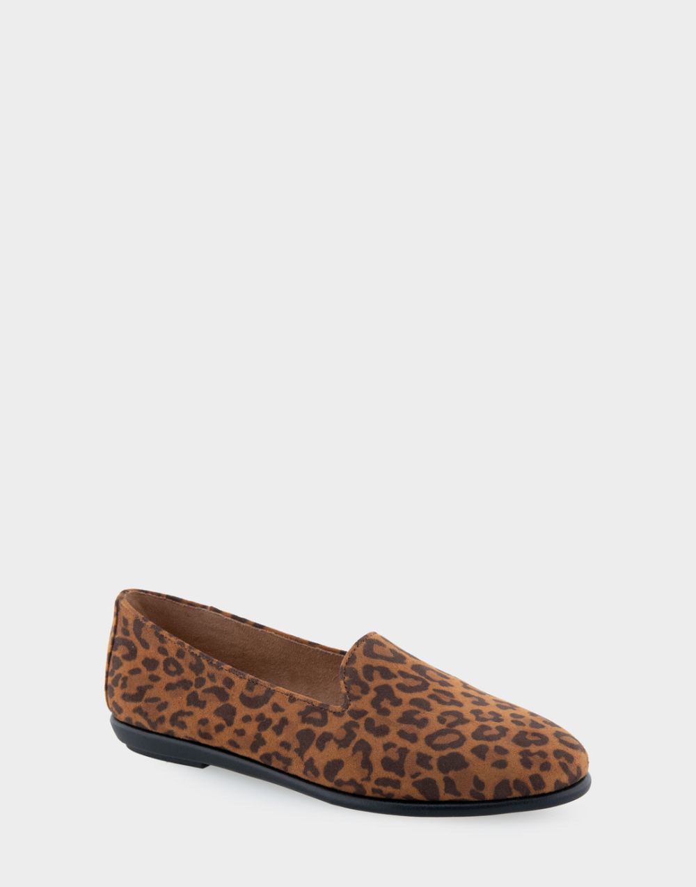 Aerosoles Women's Betunia Leopard Print Faux Suede Loafer