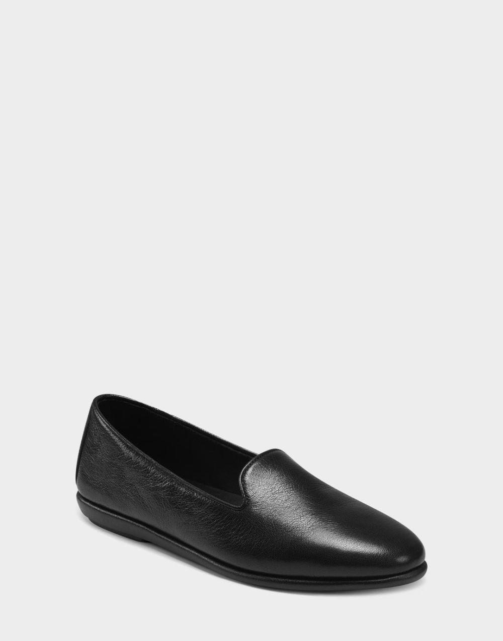 Aerosoles Women's Betunia Black Genuine Leather Loafer