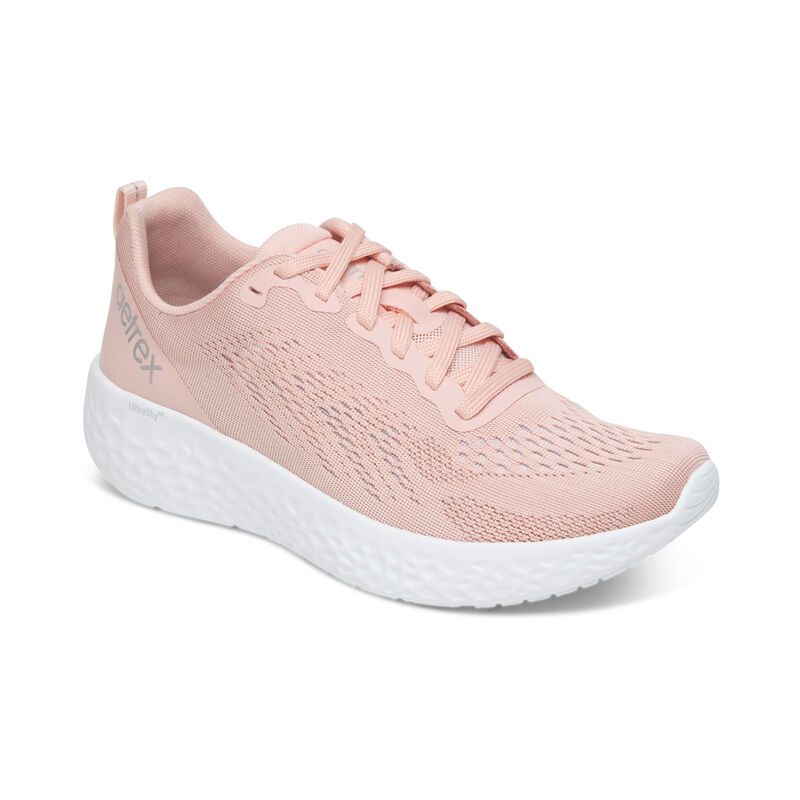 Aetrex | Women's Danika Arch Support Sneaker-Pink | New Arrivals