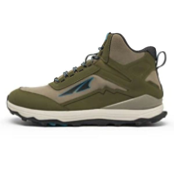 ALTRA RUNNING SHOES MEN'S LONE PEAK HIKER-Dusty Olive