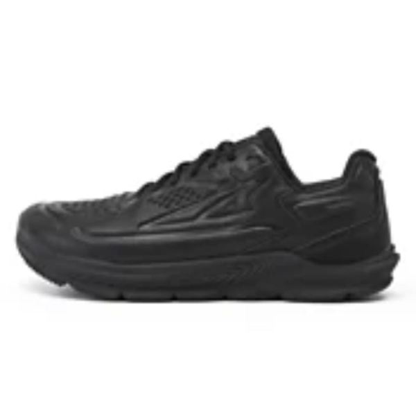 ALTRA RUNNING SHOES MEN'S TORIN 5 LEATHER-BLACK