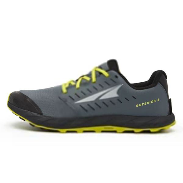 ALTRA RUNNING SHOES MEN'S SUPERIOR 5-Black/Gray