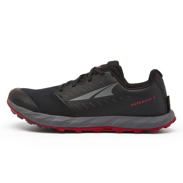 ALTRA RUNNING SHOES MEN'S SUPERIOR 5-Black/Red