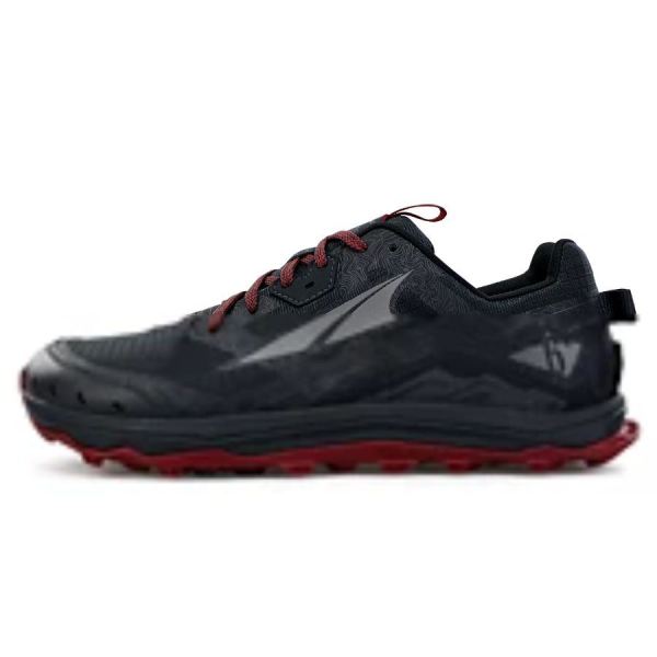 ALTRA RUNNING SHOES MEN'S LONE PEAK 6-Black/Gray