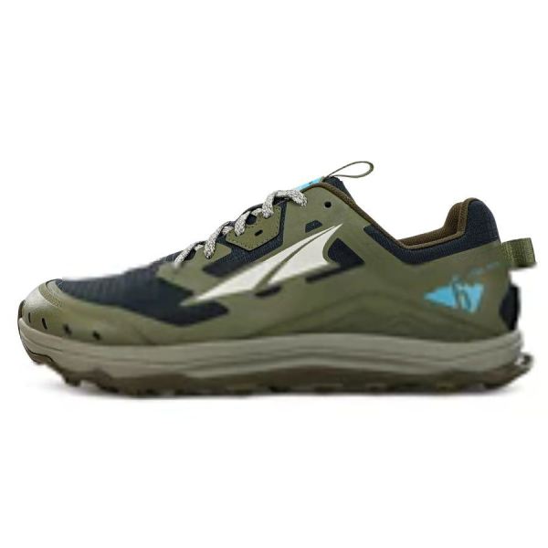 ALTRA RUNNING SHOES MEN'S LONE PEAK 6-Dusty Olive