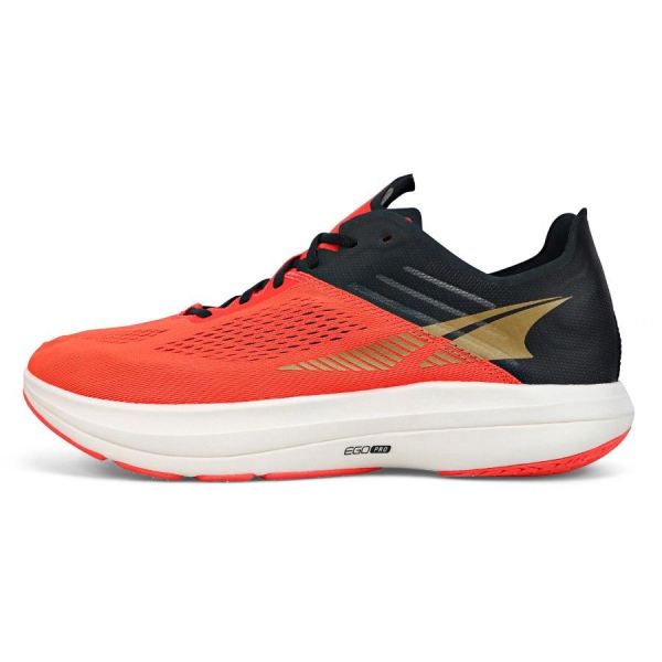 ALTRA RUNNING SHOES MEN'S VANISH CARBON-CORAL/BLACK