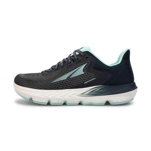 ALTRA RUNNING SHOES WOMEN'S PROVISION 6-Black/Mint