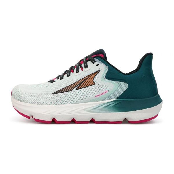 ALTRA RUNNING SHOES WOMEN'S PROVISION 6-White/Green
