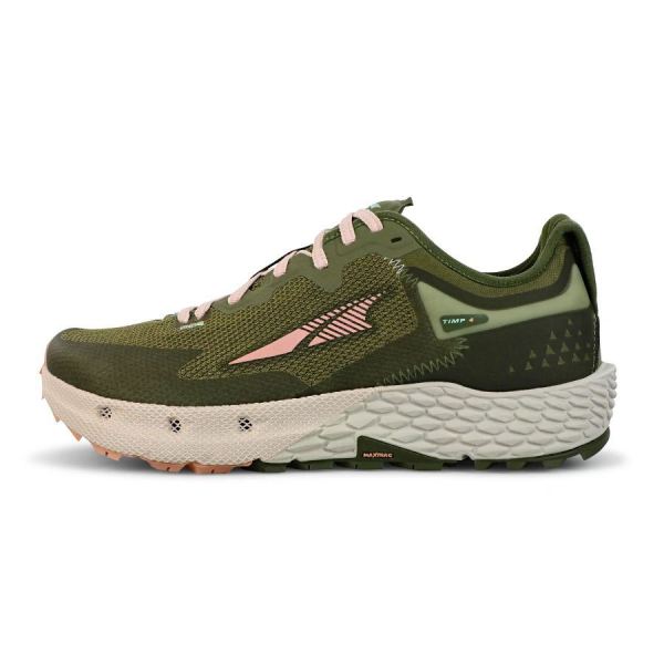 ALTRA RUNNING SHOES WOMEN'S TIMP 4-Dusty Olive