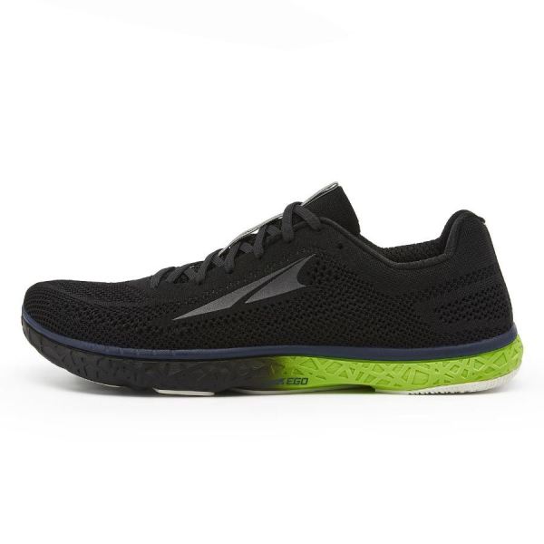 ALTRA RUNNING SHOES MEN'S ESCALANTE RACER-BLACK/LIME