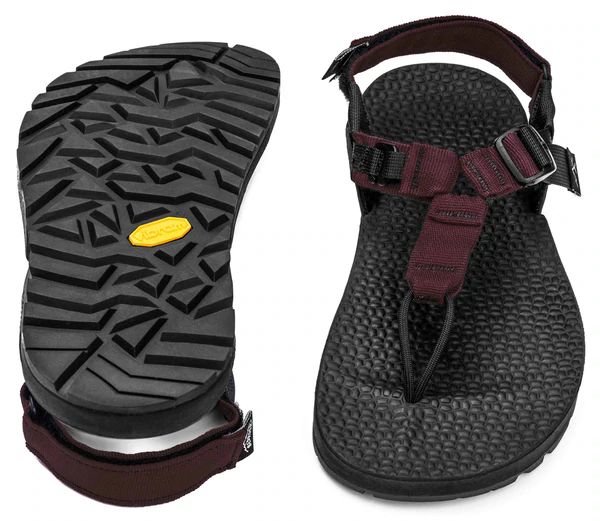 Bedrock | Men's Cairn 3D Adventure Sandals-Burgundy