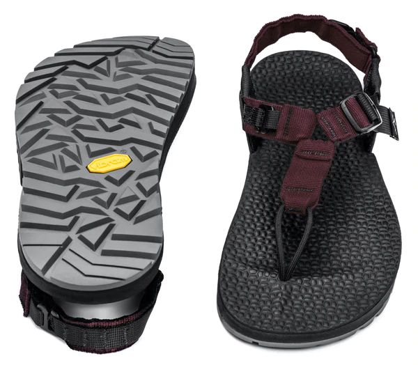 Bedrock | Men's Cairn 3D PRO II Adventure Sandals-Burgundy