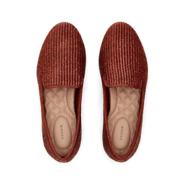 Birdies - Women's The Starling-Red Woven Flat-Paprika