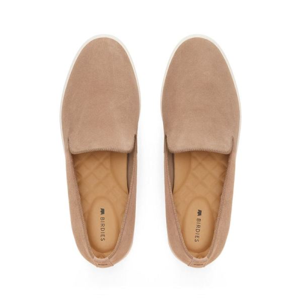 Birdies - Women's The Swift-Beige Leather Shoes-Shell