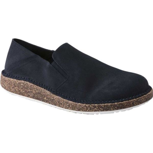 Men's Birkenstock Callan Convertible Slip-On Navy Suede