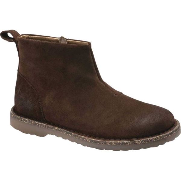 Women's Birkenstock Melrose Suede Bootie Espresso Suede