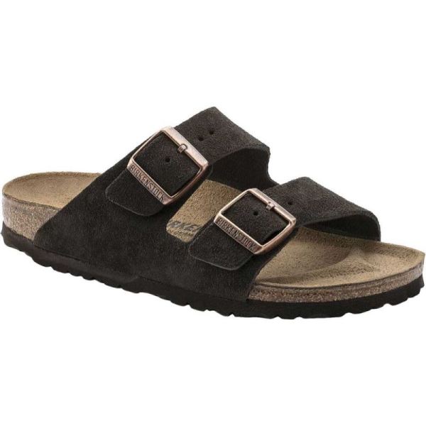 Birkenstock Arizona Suede Sandal Mocha Suede