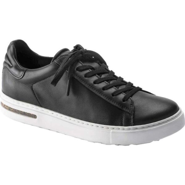 Women's Birkenstock Bend Leather Sneaker Black Leather