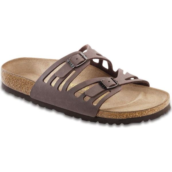 Women's Birkenstock Granada Birkibuc Mocha