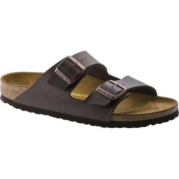 Birkenstock Arizona Birko-Flor Slide Brown Birko Flor