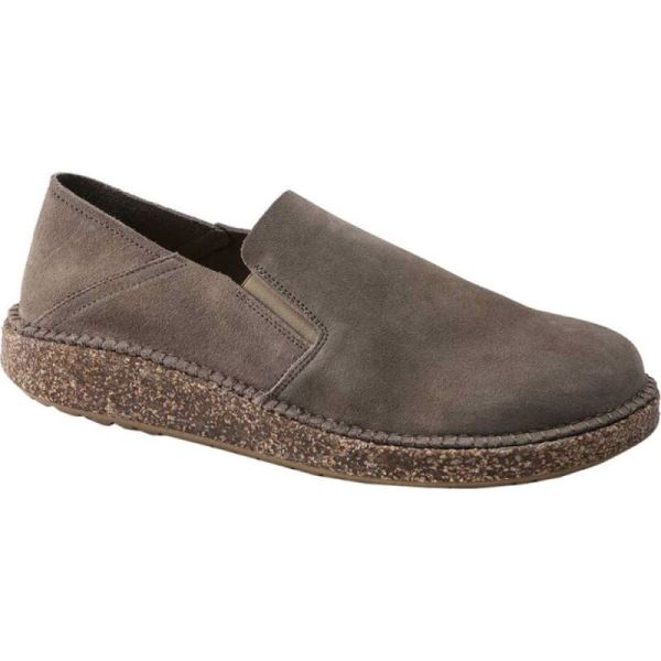 Women's Birkenstock Callan Convertible Slip On Sneaker Gray Taupe Suede