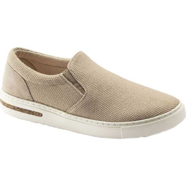 Women's Birkenstock Oswego Slip On Sneaker Sandcastle Canvas