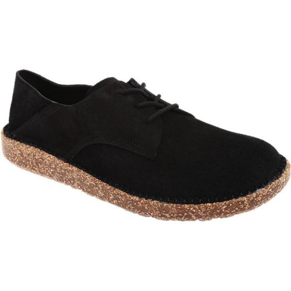 Women's Birkenstock Gary Sneaker Black Suede