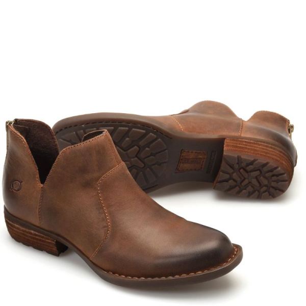 Born | Women's Kerri Boots - Terra Brown (Brown) | Quick Ship