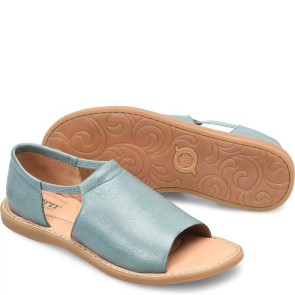 Born | Women's Cove Modern Sandals - Turquoise Lagoon (Blue) | Quick Ship
