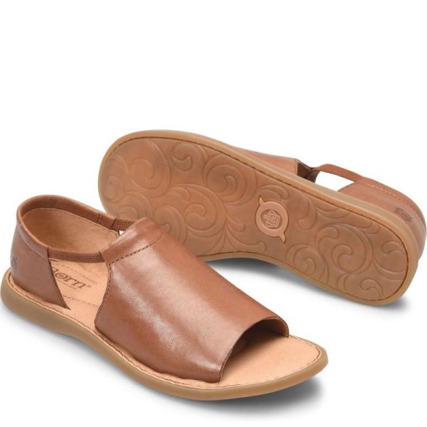 Born | Women's Cove Modern Sandals - Cuoio Brown (Brown) | Quick Ship