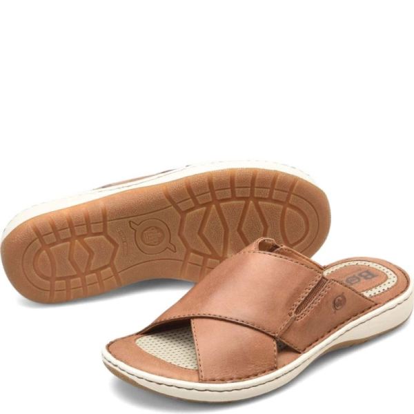 Born | Men's Marco Sandals - Terra Brown (Brown) | Quick Ship