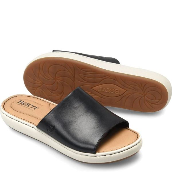 Born | Women's Jill Sandals - Black | Quick Ship