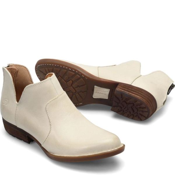 Born | Women's Kerri Boots - Cream Fog (White) | Quick Ship