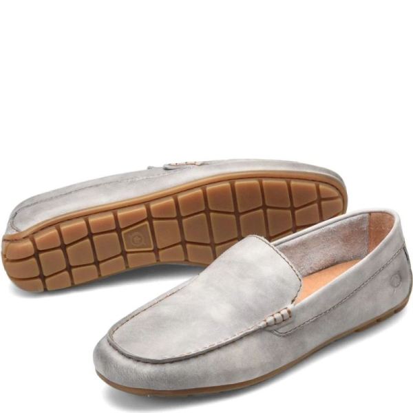 Born | Men's Allan Slip-Ons & Lace-Ups - Grey Cenere (Grey) | Quick Ship