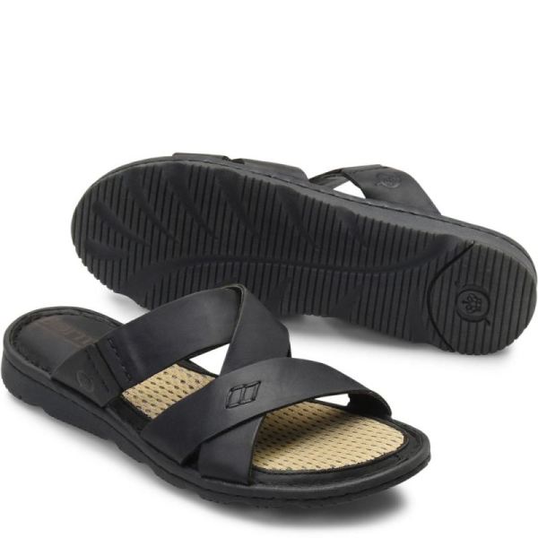 Born | Women's Hayka Basic Sandals - Black | Quick Ship