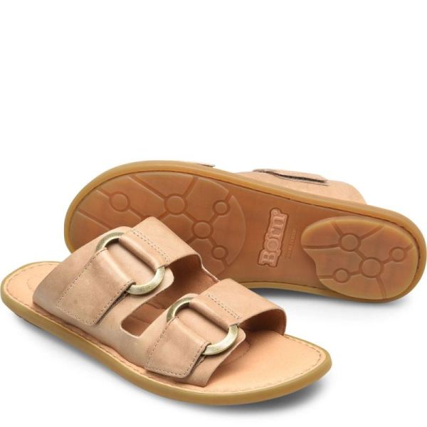 Born | Women's Marston Sandals - Natural Sabbia (Tan) | Quick Ship