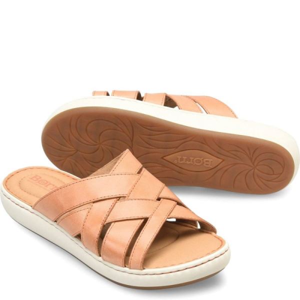 Born | Women's Jenny Sandals - Orange Melon (Orange) | Quick Ship