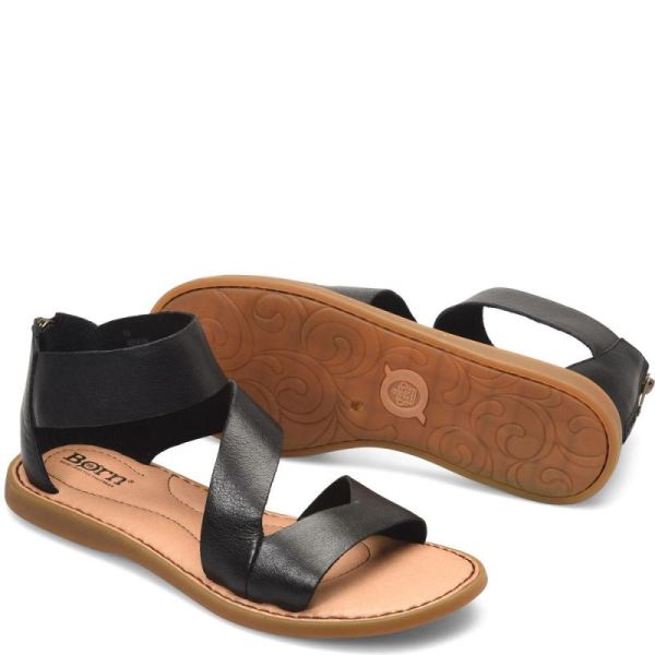 Born | Women's Irie Sandals - Black | Quick Ship