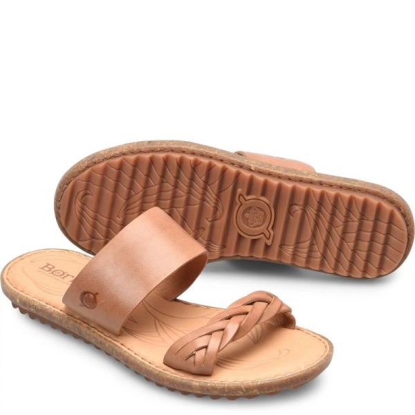 Born | Women's Morena Sandals - Cuoio (Brown) | Quick Ship
