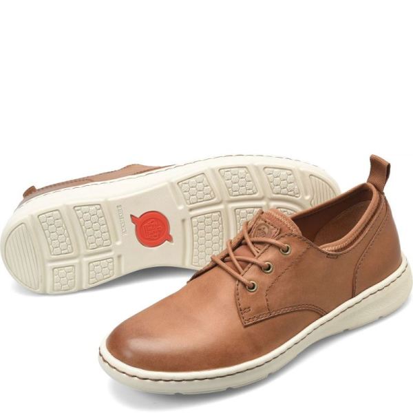 Born | Men's Marcus Slip-Ons & Lace-Ups - Terra Brown (Brown) | Quick Ship