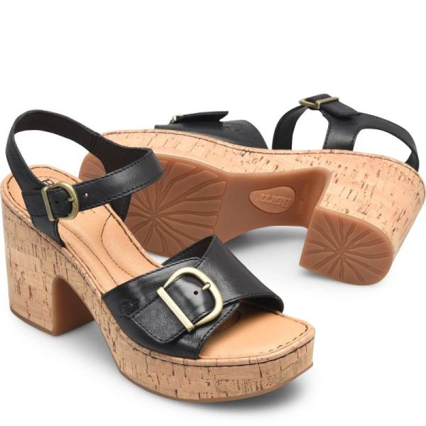Born | Women's Browyn Sandals - Black | Quick Ship
